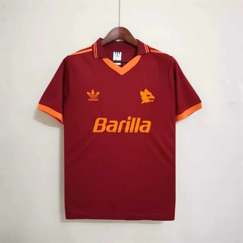 Camisa Roma Retrô 1992/93 - Vermelho