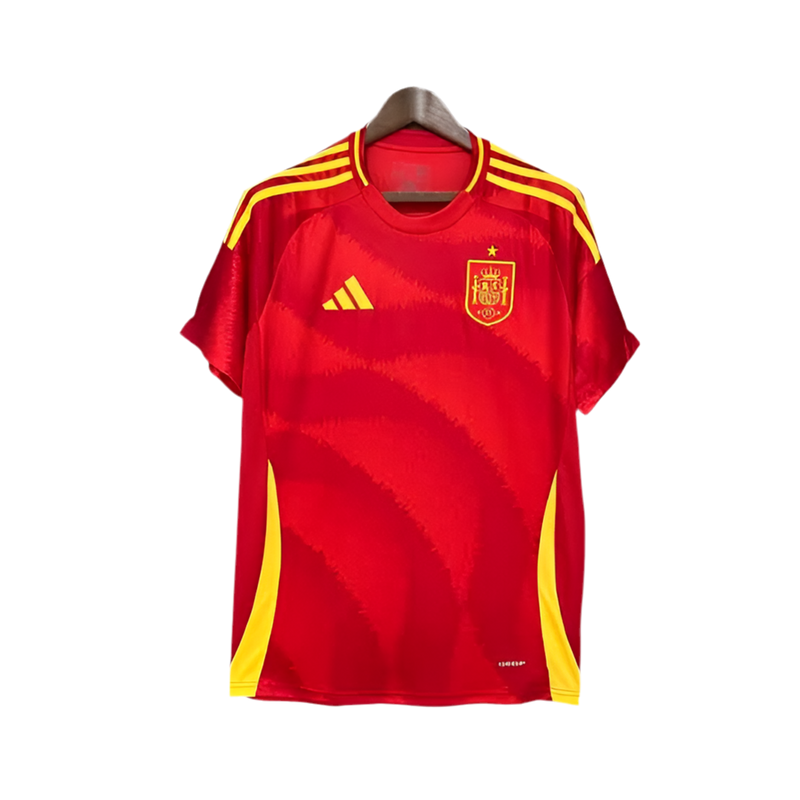 Camisa Espanha Home 24/25 Torcedor Masculino - Vermelho