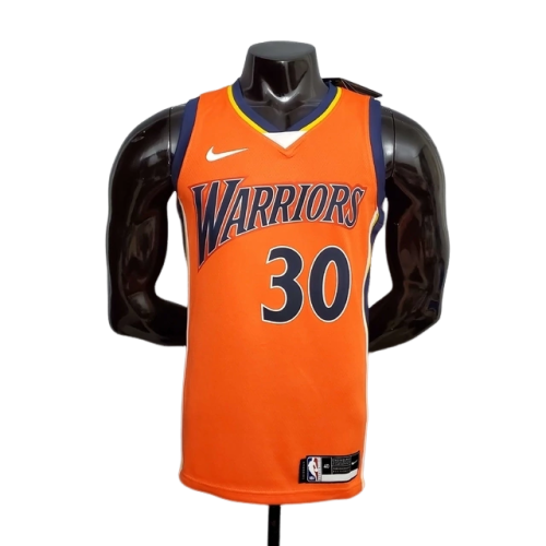 Regata Golden State Warriors Masculina - Laranja