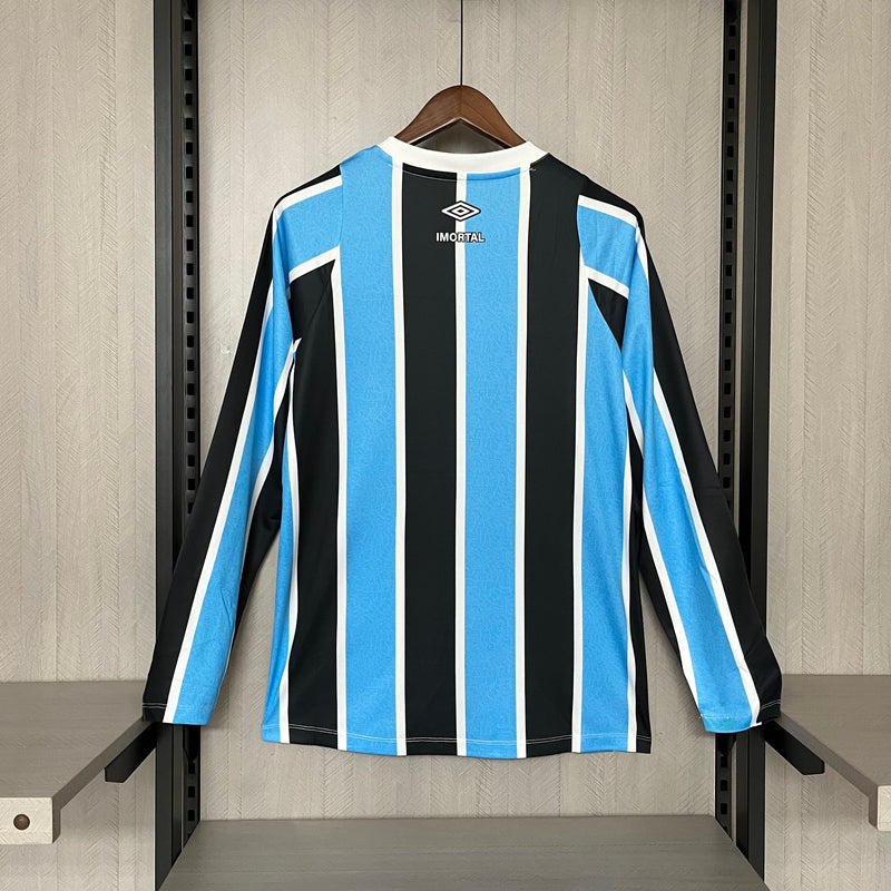 Camisa Grêmio Manga Longa Home l 24/25 - Tricolor