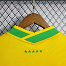 Camisa Seleção Brasil Edição Especial Cristo Redentor 24/25 - Amarela