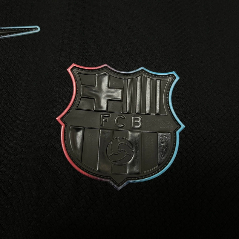 Camisa Barcelona Away ll Torcedor 24/25 - Preta