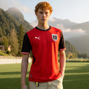 Camisa Seleção Áustria Home 2026 - Vermelha