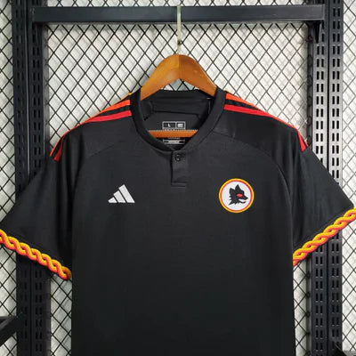 Camisa Roma lll 23/24 - Torcedor Preta