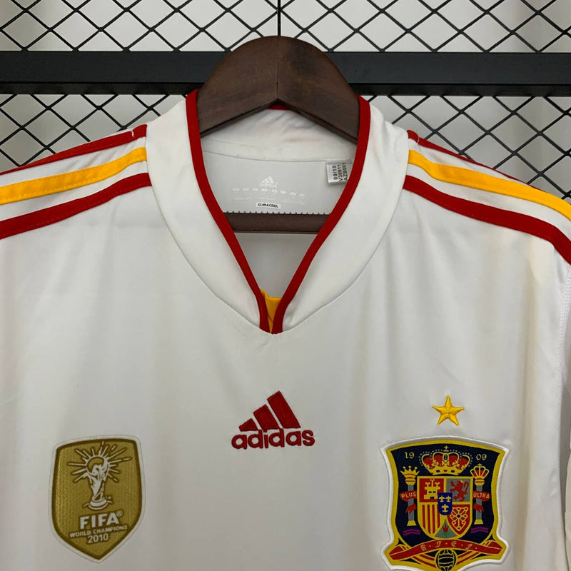 Camisa Retrô Seleção Espanha 2011 - Branca