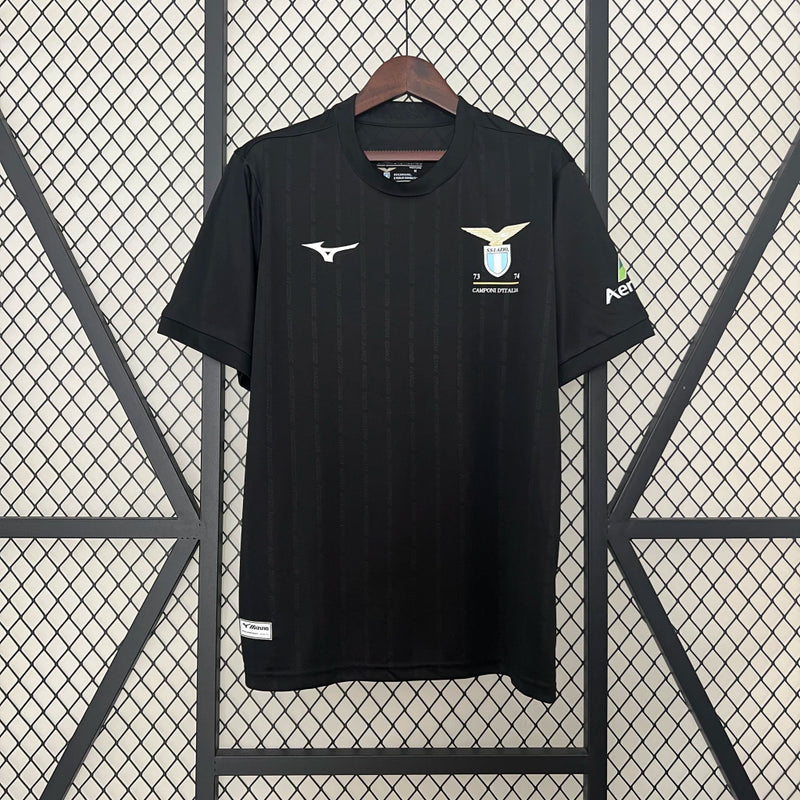 Camisa Lazio Aniversário 50 anos 24/25 - Preto