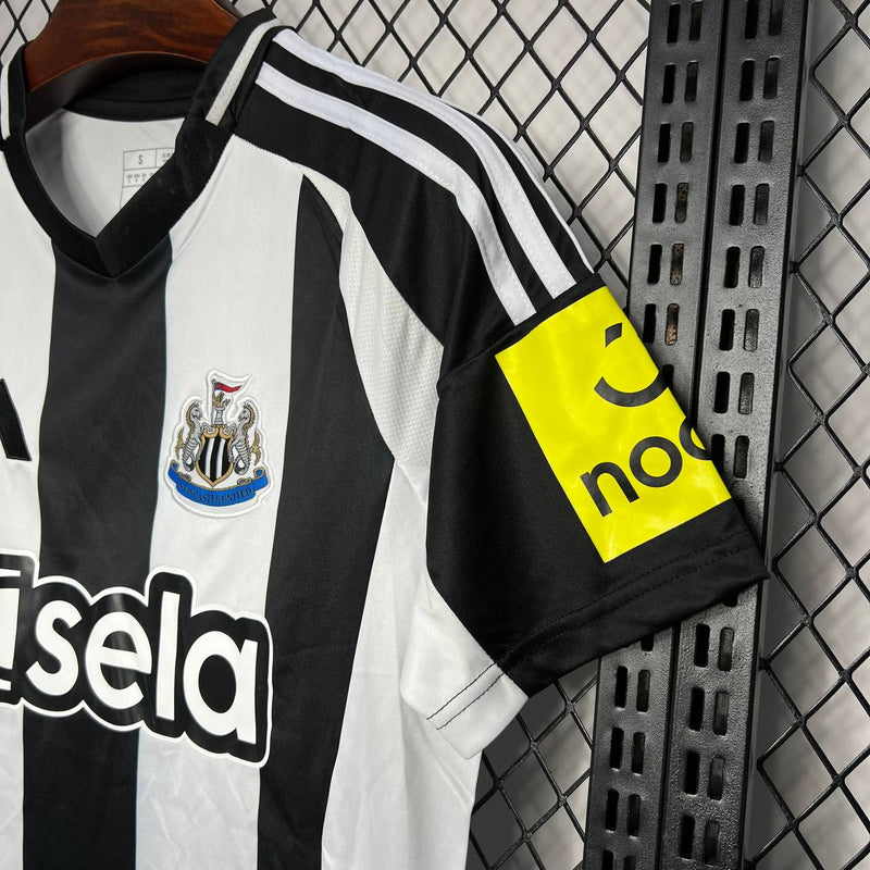 Camisa Newcastle Home l 24/25 - Preta e Branca