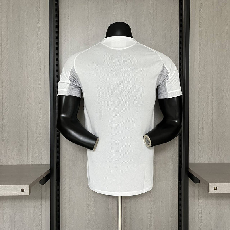 Camisa Real Madrid Home l 25/26 - Versão Jogador Masculino - Branca
