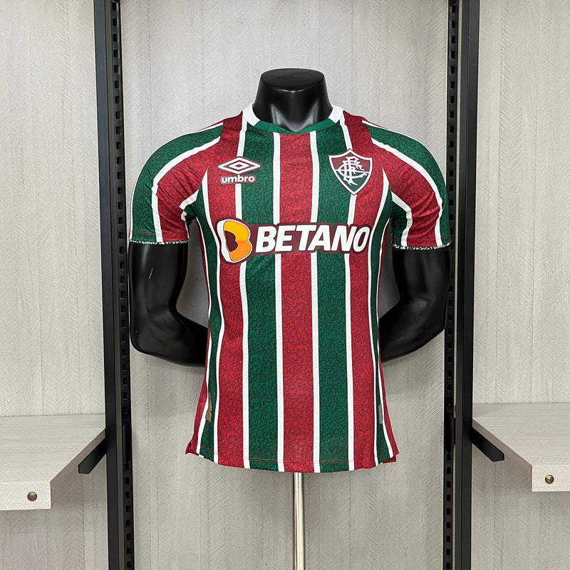 Camisa Fluminense Home l 24/25 - Versão Jogador - Tricolor