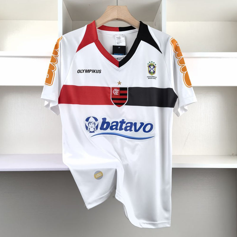 Camisa Flamengo Retrô 2010 - Branco