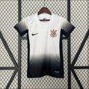 Camisa Corinthians Home l 24/25 Torcedor Feminina - Branco