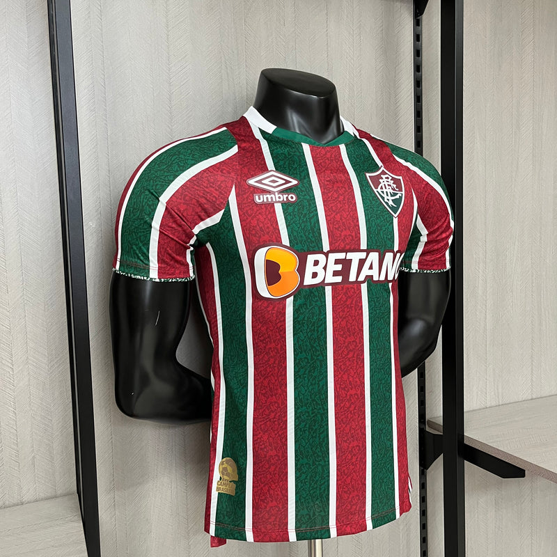 Camisa Fluminense Home l 24/25 - Versão Jogador - Tricolor