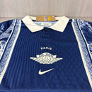 Camisa PSG Dior Edição Especial Versão Jogador - Azul