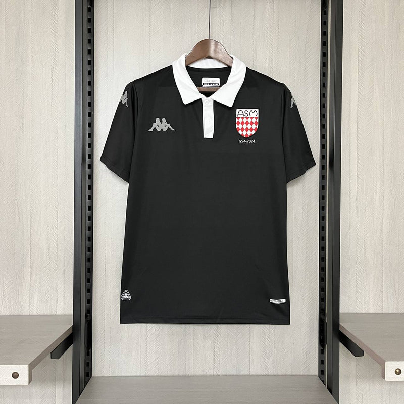 Camisa Mônaco Edição Especial 25/26 Torcedor - Preta