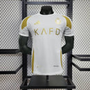 Camisa Al Nassr Away ll 24/25 Jogador Masculino - Branca