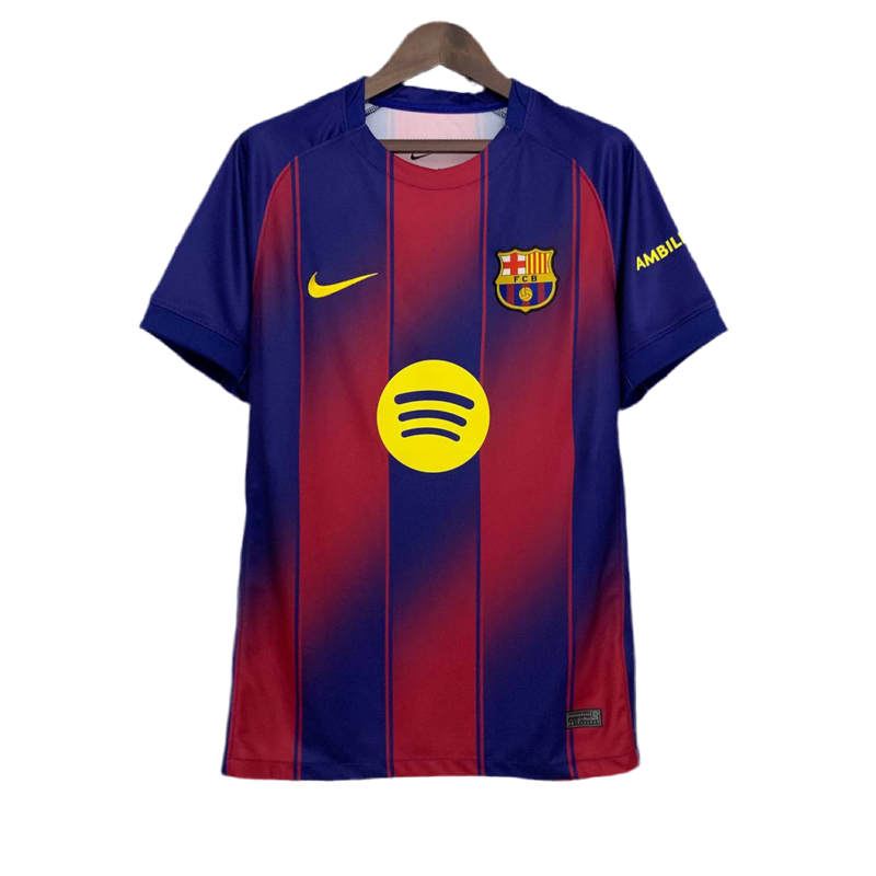 Camisa Barcelona Home l Torcedor 25/26 - Azul e Grená