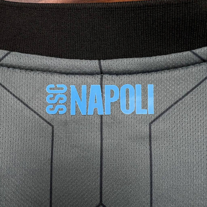 Camisa Napoli 24/25 Third lll - Cinza