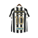 Camisa Santos Away ll Todos os Patrocinadores 24/25 - Preta e Branca