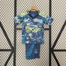 Kit Infantil Ajax Away ll 24/25  - Azul