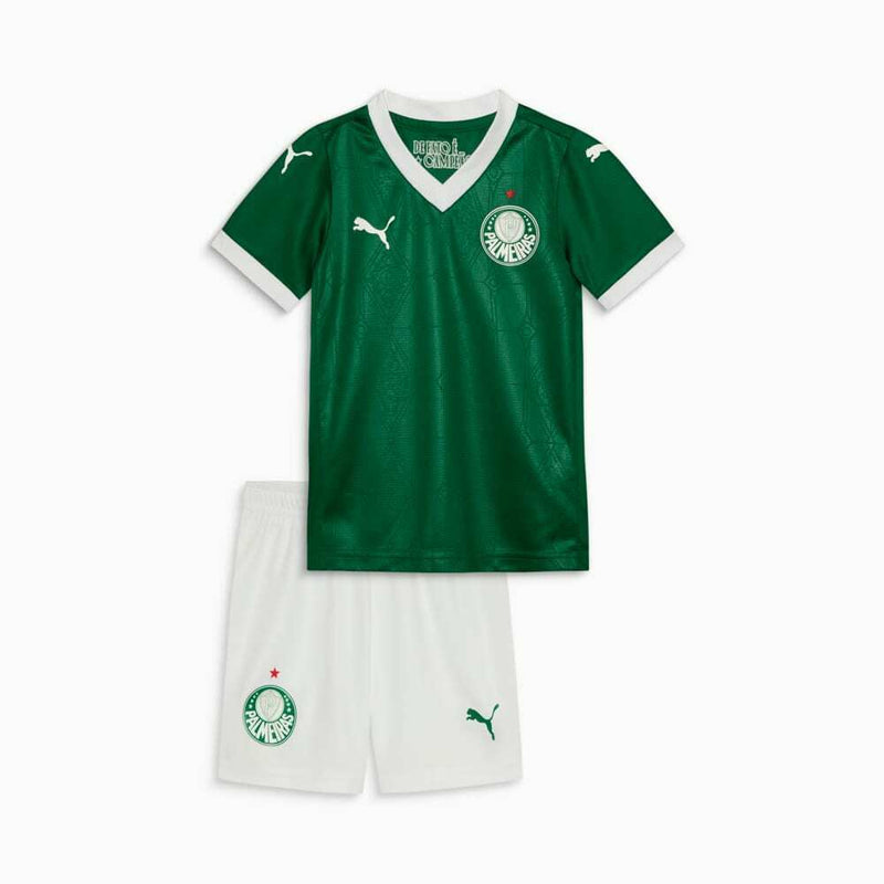 Kit Infantil do Verdão 25/26 Home l - Verde