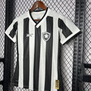 Camisa Feminina Botafogo Home I 24/25 - Preto e Branco