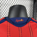 Camisa Espanha Home l 2026 - Versão Jogador  - Vermelha