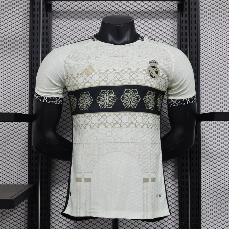 Camisa Real Madrid Edição Especial 24/25 Versão Jogador Masculino - Branco