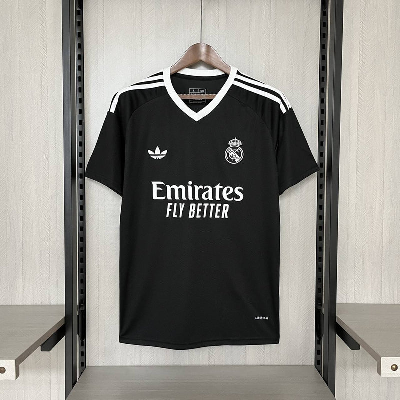 Camisa Real Madrid Goleiro Third 24/25 - Preta