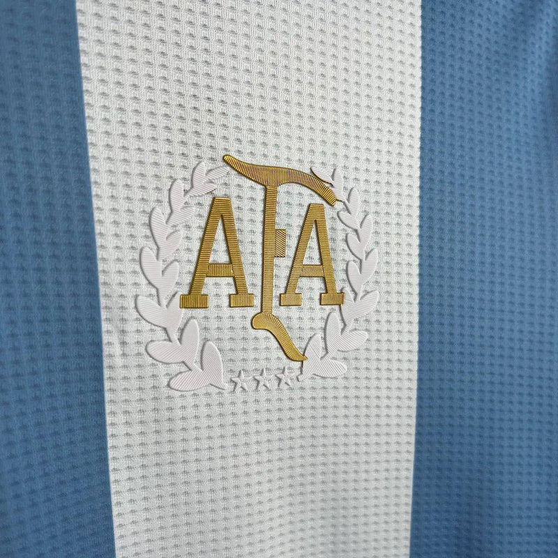 Camisa Seleção da Argentina Edição Especial 24/25 - Azul e Branca