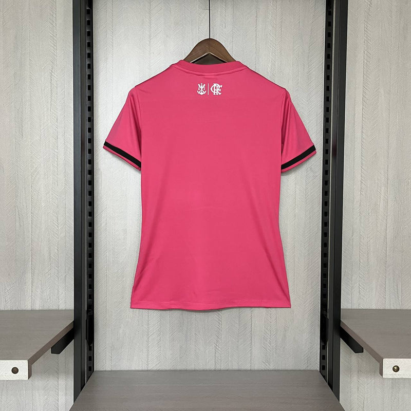 Camisa Flamengo Feminina 24/25 - Outubro Rosa