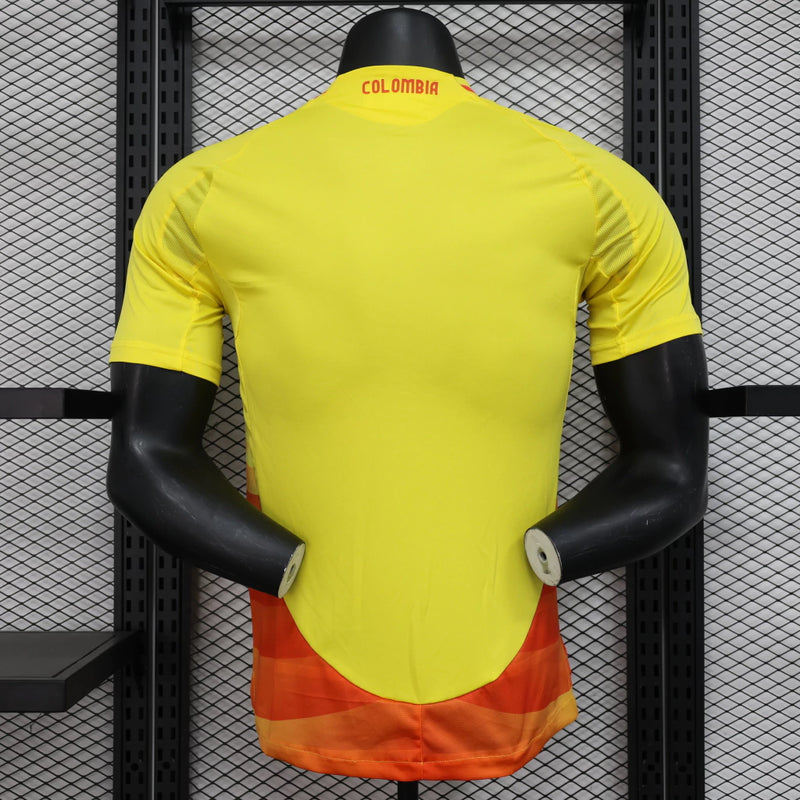 Camisa Seleção Colômbia 24/25 Jogador Masculino - Amarela