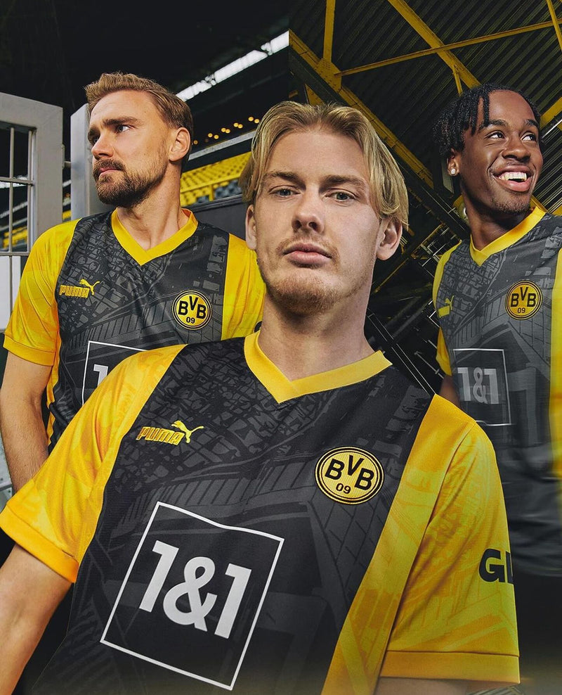 Camisa Borussia Dortmund 24/25 Especial (Westfalenstadion 50 years)