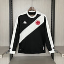 Camisa Vasco da Gama Manga Longa Home I 24/25 - Preta