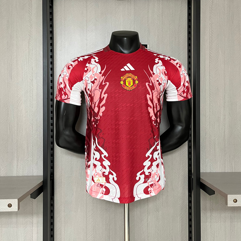 Camisa Manchester United 24/25 - Versão Jogador Special Edition - Vermelha