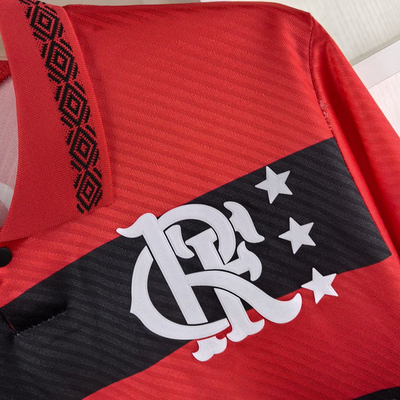 Camisa Flamengo Retrô 1994 Manga Longa