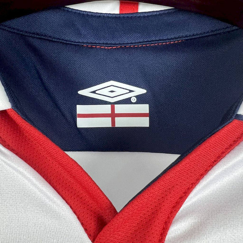 Camisa Inglaterra Retrô 2004 - Branca