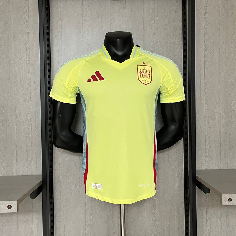 Camisa Espanha Away ll 24/25 - Versão Jogador  - Amarelo