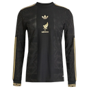 Camisa México Home I 25/26 Manga Longa - Preta e Dourada