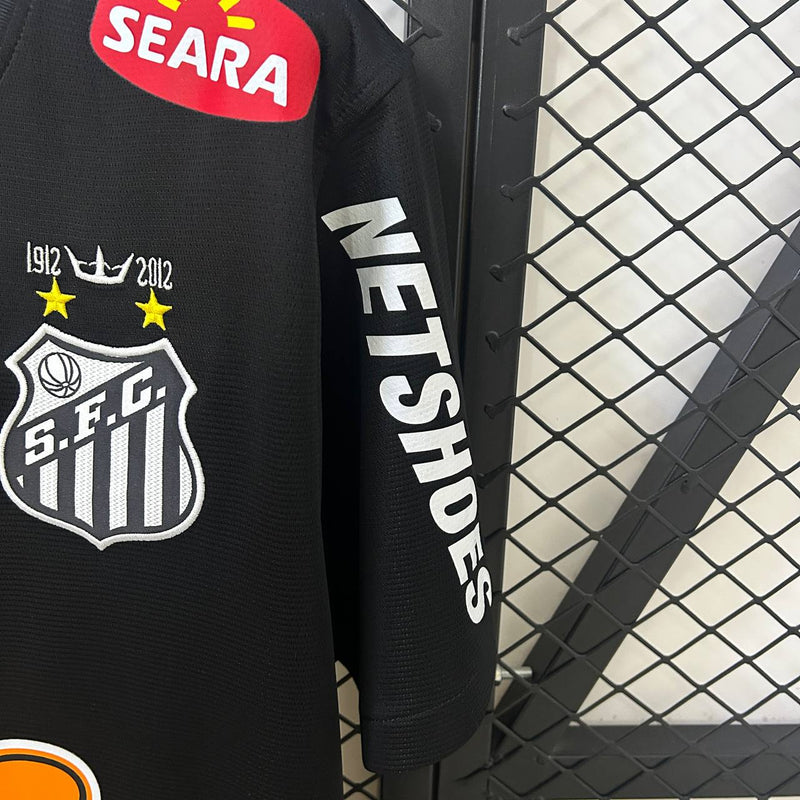 Camisa Retrô Santos 2012 - Preta