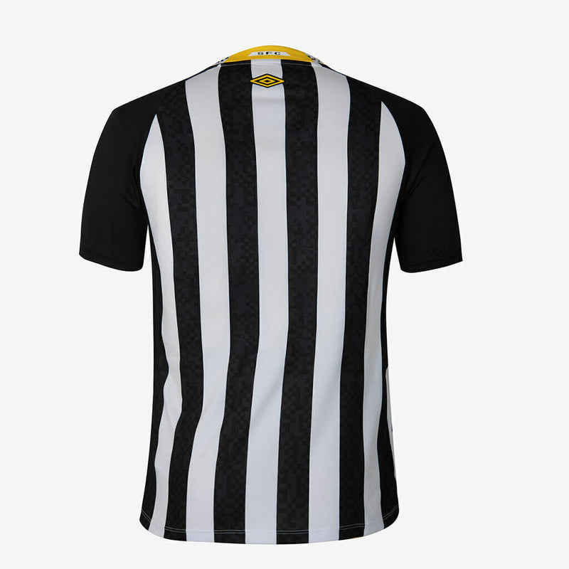 Camisa Santos Away ll 25/26 - Preta e Branca