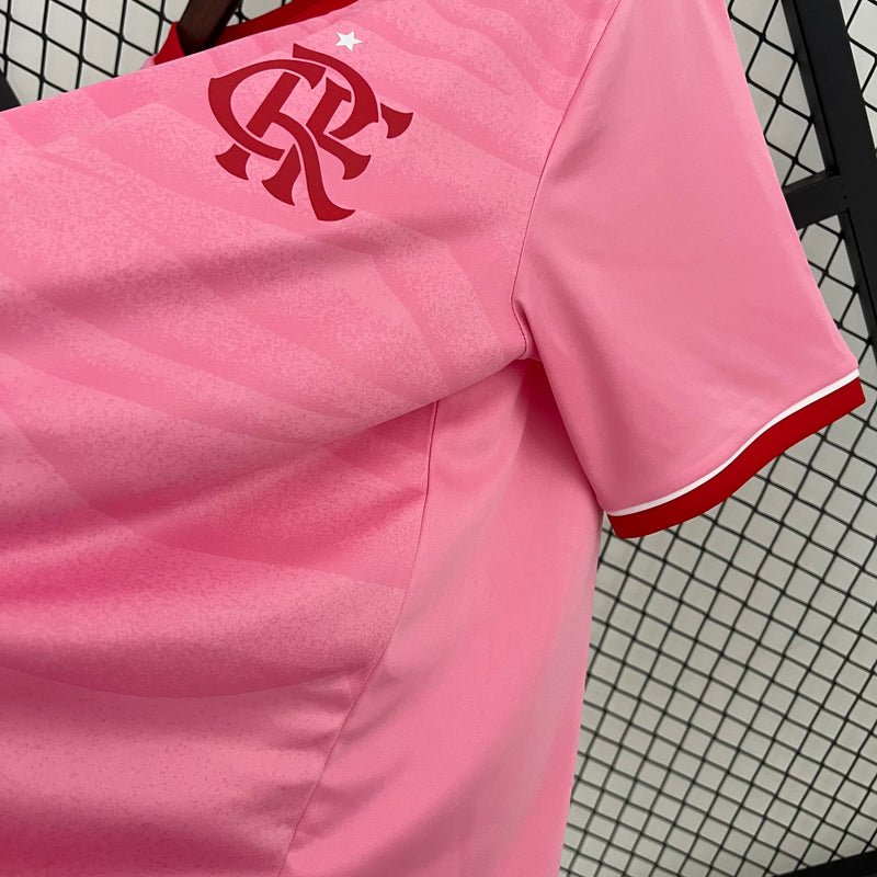 Camisa Flamengo Outubro Rosa 24/25 - Rosa