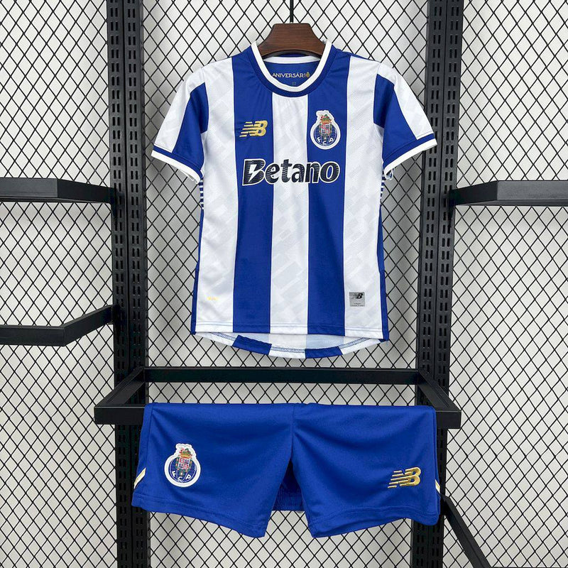 Kit Infantil Porto Home l 24/25 - Azul e Branco