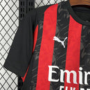Camisa Milan Home l 25/26 - Vermelha e Preta