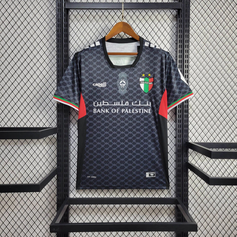 Camisa Palestino Away ll 24/25 - Preta