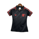 Camisa Flamengo Feminina Lifestyle 25/26 - Preta