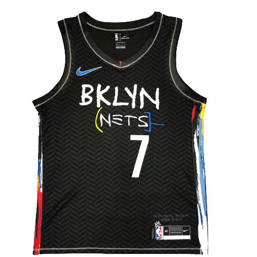 Brooklyn Nets City Edition 20/21 - Masculina - Preta