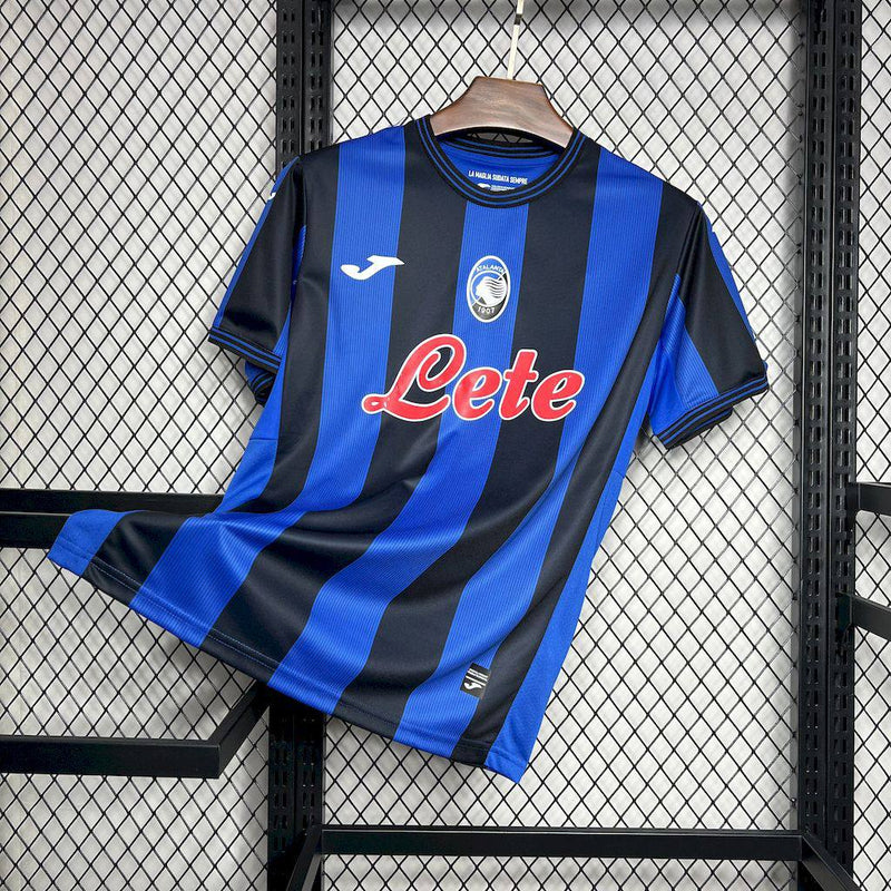 Camisa Atalanta Home l 24/25 - Azul e Preta