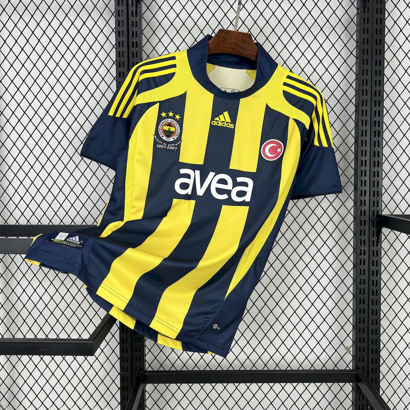 Camisa Fenerbahce Retrô 2007 - Azul e Amarela