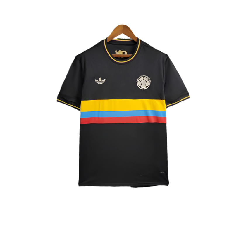 Camisa Seleção da Colômbia 100 anos 24/25 - Preta