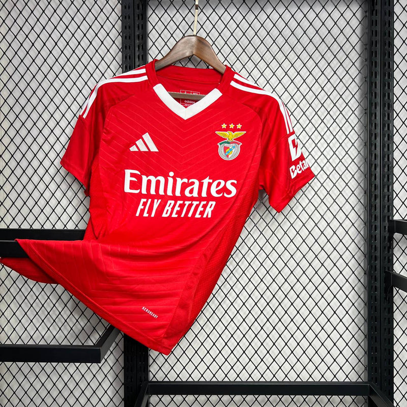 Camisa Benfica Home I 24/25 Adidas - Vermelho